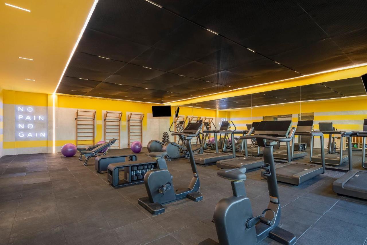Fiesta Americana Condesa Cancun - Все включено Экстерьер фото The gym at the hotel